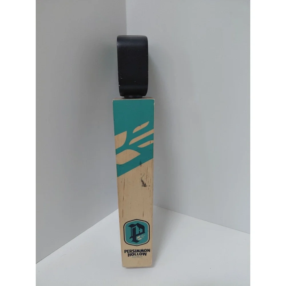 DRAFT BEER TAP HANDLE BY‎ PERSIMMON HOLLOW BREWING CO. Man Cave